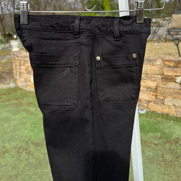 DL 1961 Lily Wide Leg Black Jeans - Picture 8 of 16